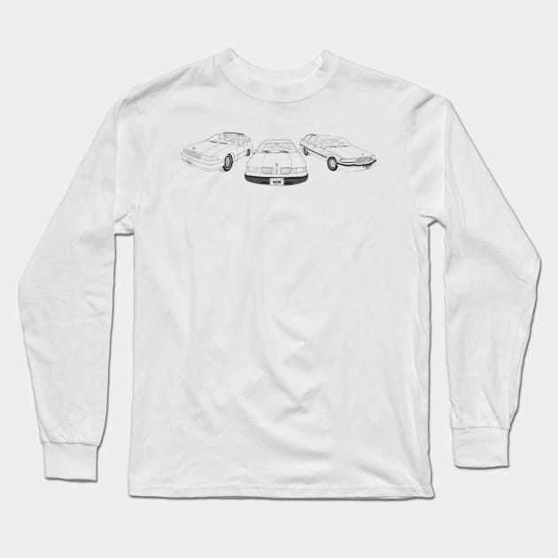 B-Body Long Sleeve T-Shirt by CamaroSharkie Creations